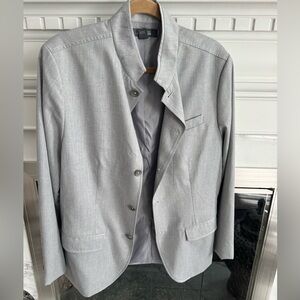 Kenneth Cole reaction size medium 42 button down gray blazer